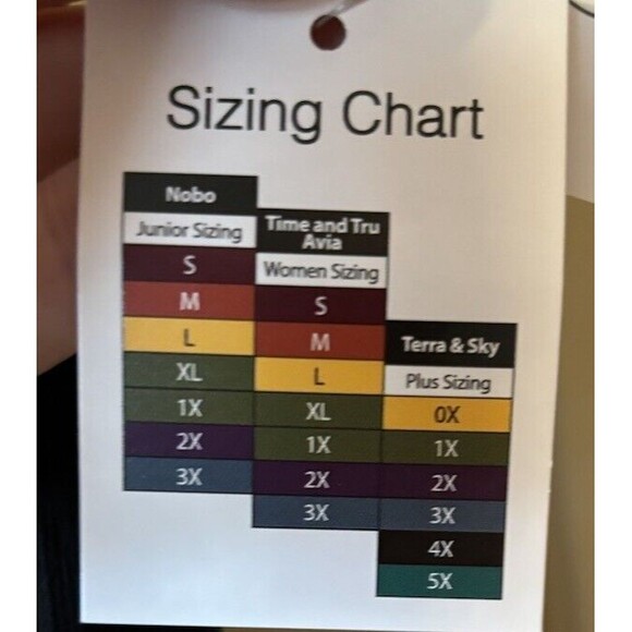 Woman Plus Size Vacation Cover Up Black Pants Time and Tru Size 2X 20w-22w NWT - Picture 5 of 7